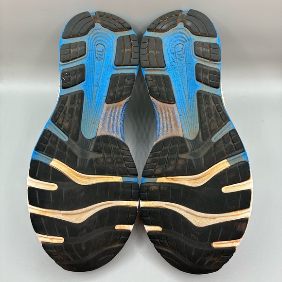 Asics Gel-Nimbus 21 Men’s 10 Mako Blue Green Running Sneakers 1011A169 - Picture 6 of 8